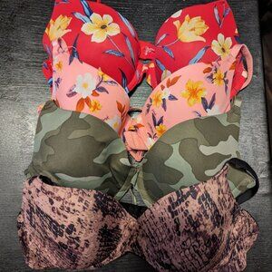 Lot of Pink by Victoria's Secret Bras 34B